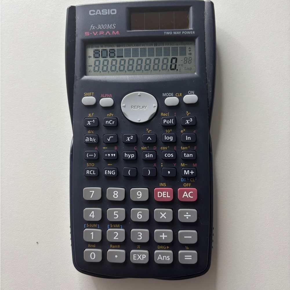 Casio FX-300MS Dark Gray Scientific Calculator